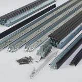 Armstrong Ceilings QuickHang 2-ft x 2-ft Black 64-sq ft Ceiling Grid Kit