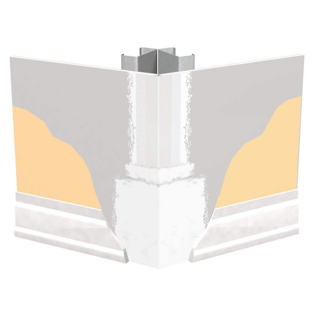 1.375 in. x 8 ft. Galvanized Steel Paper-Faced Standard Leg Drywall Corner Bead