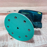 Green 5 in. 220 Grit Sanding Disc Very Fine (10-Pack)