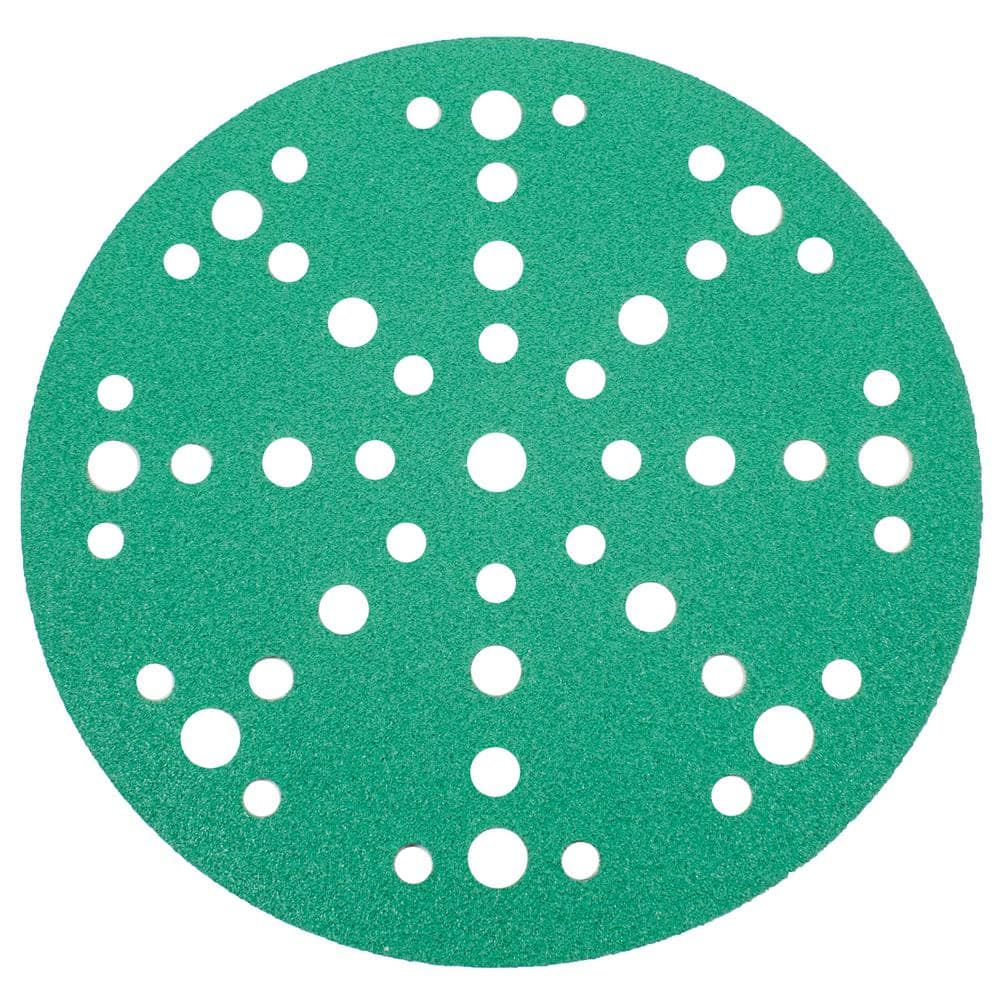 Green 6 in. Sanding Disc 80 Grit (25-Pack)
