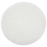 5 in. x 5 in. 1200 Grit Ultra Fine White Woven Pad with Velcro Back (10-Pack)