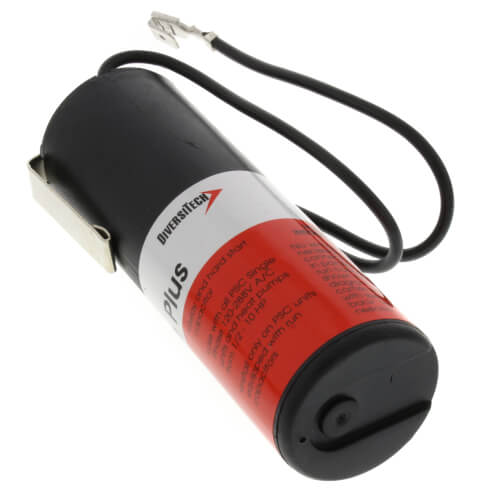 DiversiTech DST-5 capacitor - detail view (Product Type: Hardstart; Features: 300% Torque Multiplier)