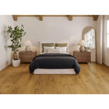 Bedrosians Laguna French Oak Dune 0.16 in. T x 9.5 in. W Click-Lock Wire Brushed Engineered Hardwood Flooring (28.41 sq. ft./ctn)
