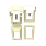 RDI T-Top Stair Bracket Set (2-Top and 2-Bottom Brackets) in Dune