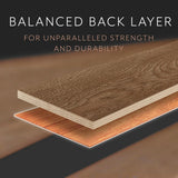 ASPEN FLOORING Durango Hickory 9/16 in T x 8.66 in. W Tongue and Groove Wire Brushed Engineered Hardwood Flooring (31.25 sqft/case)