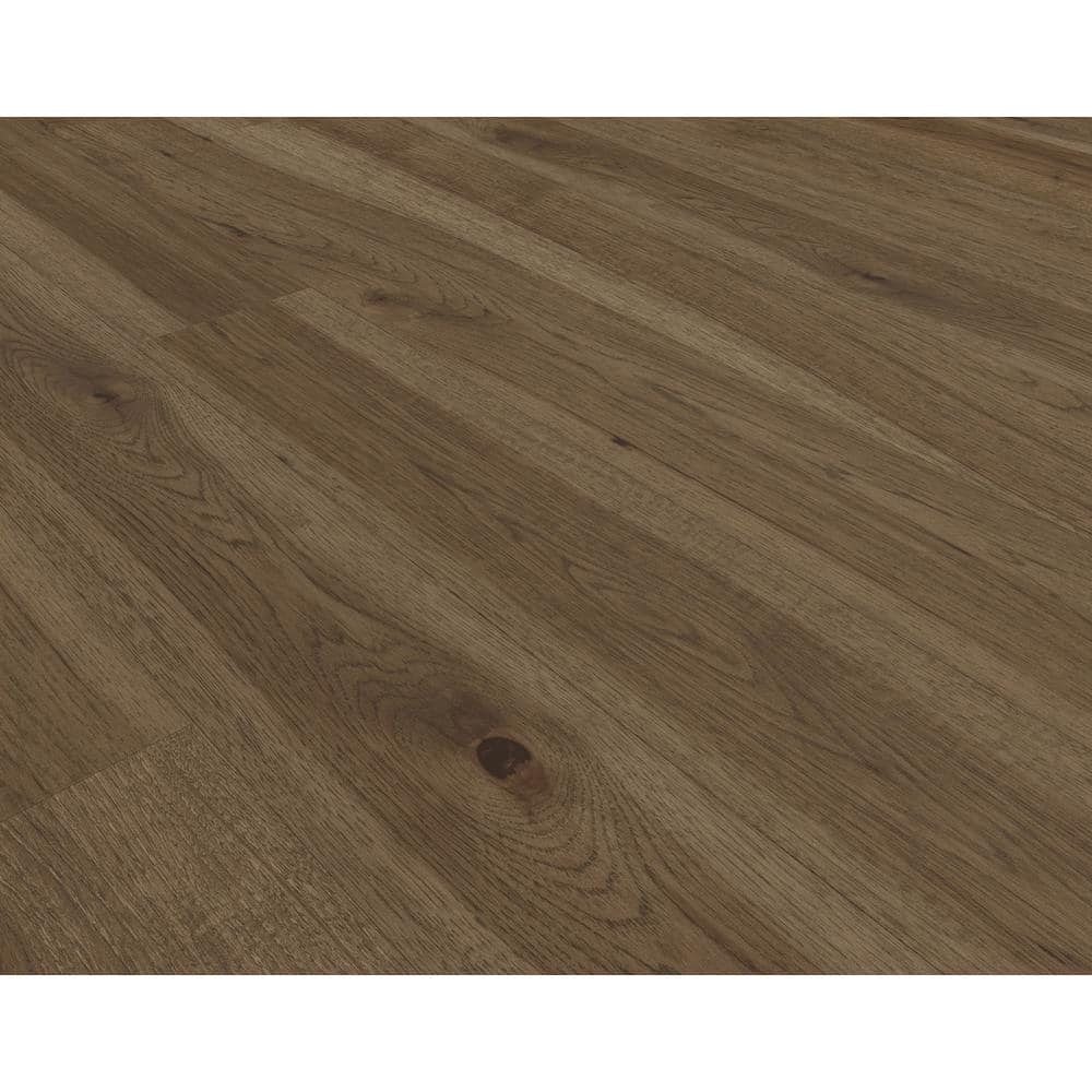 ASPEN FLOORING Durango Hickory 9/16 in T x 8.66 in. W Tongue and Groove Wire Brushed Engineered Hardwood Flooring (31.25 sqft/case)