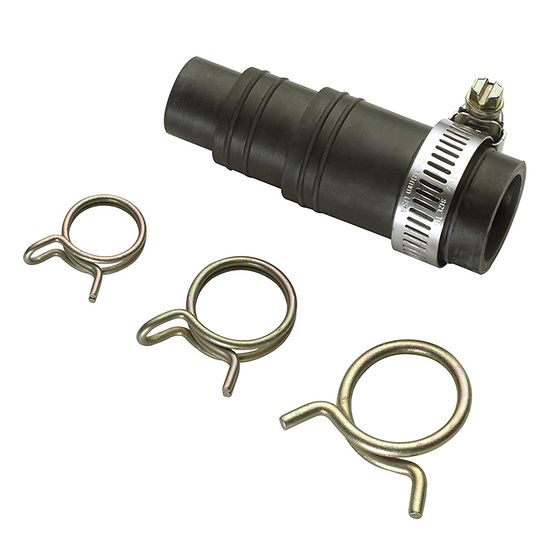 InSinkErator Dishwasher Connector Kit – Inlet Connector with Hose Clamp & 3 Spring Clamps