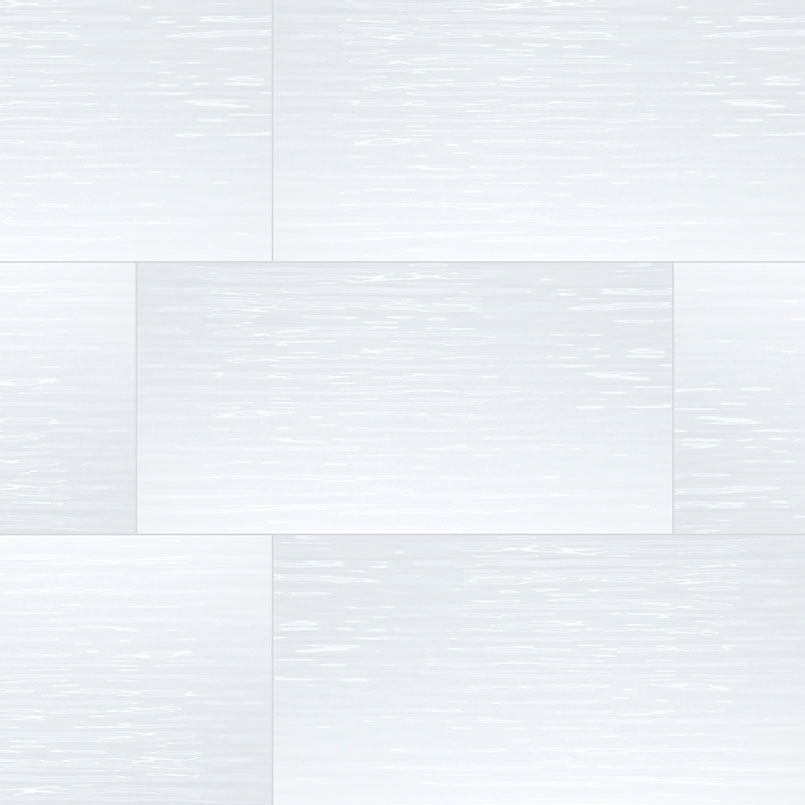 MSI Dymo White Stripe 12 in. x 24 in. Glossy Ceramic Wall Tile (16 sq. ft. / Case)