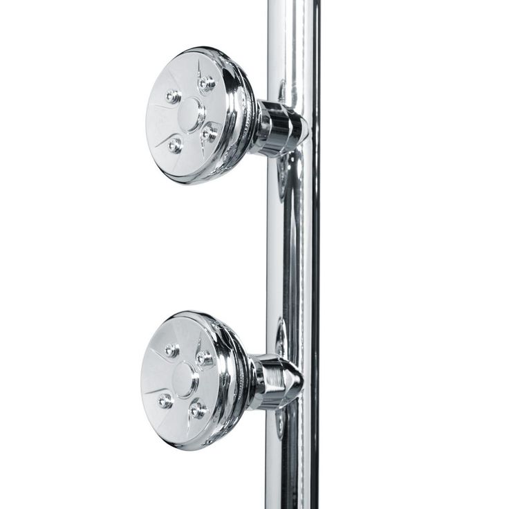 7-spray 8 in. Dual Shower Head and Handheld Shower Head with Body spray in Chrome