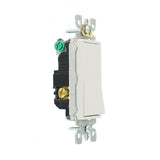 Decora 15 Amp 3-Way Switch, 4-Pack, White - Super Arbor