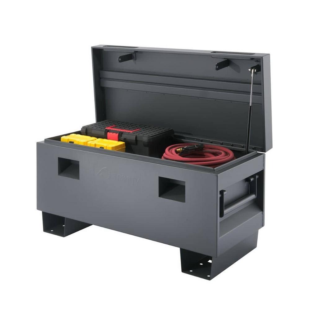 36 in. Job Site Box, Gray - Super Arbor