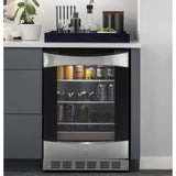 GE Profile 150-Can Capacity (5.3-cu ft) Residential Stainless Steel Freestanding Beverage Center