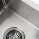 ZLINE 15 in. Borea Undermount Single Bowl Bar Sink in Stainless Steel