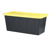 27 Gal. Tough Storage Bin in Black - Super Arbor