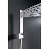 Byne 1-Handle 1-Spray Tub and Shower Faucet with Sprayer Wand in Polished Chrome (Valve Included) - Super Arbor
