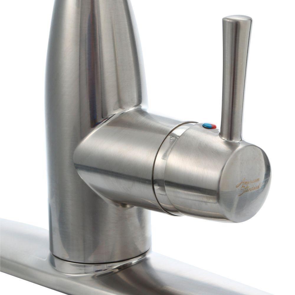 Fairbury Single-Handle Pull-Down Sprayer Kitchen Faucet in Stainless Steel - Super Arbor