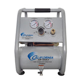1.0 Gal. Light and Quiet Steel Tank Electric Portable Air Compressor with Panel - Super Arbor