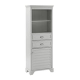 Lydia Gray 23.5"W Tall Cabinet - Super Arbor