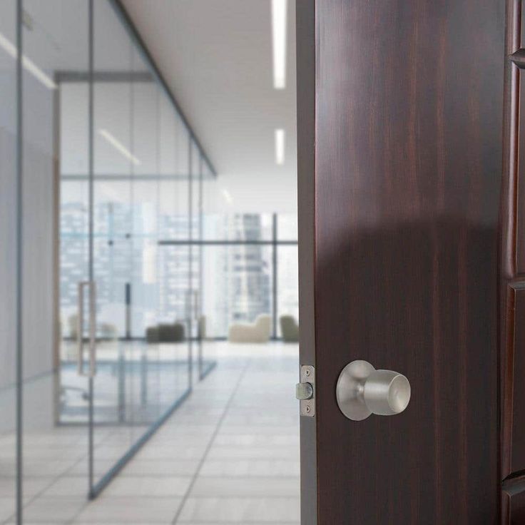 Defiant Brandywine Stainless Steel Passage Hall and Closet Door Knob Contractor Pack (6-Piece)