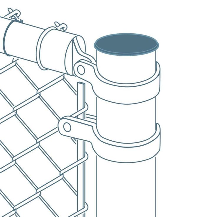 Everbilt 2-3/8 in. Aluminium Chain Link Fence Post Plug