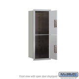 3700 Horizontal Series 2-Parcel Locker Recessed Mount Mailbox - Super Arbor