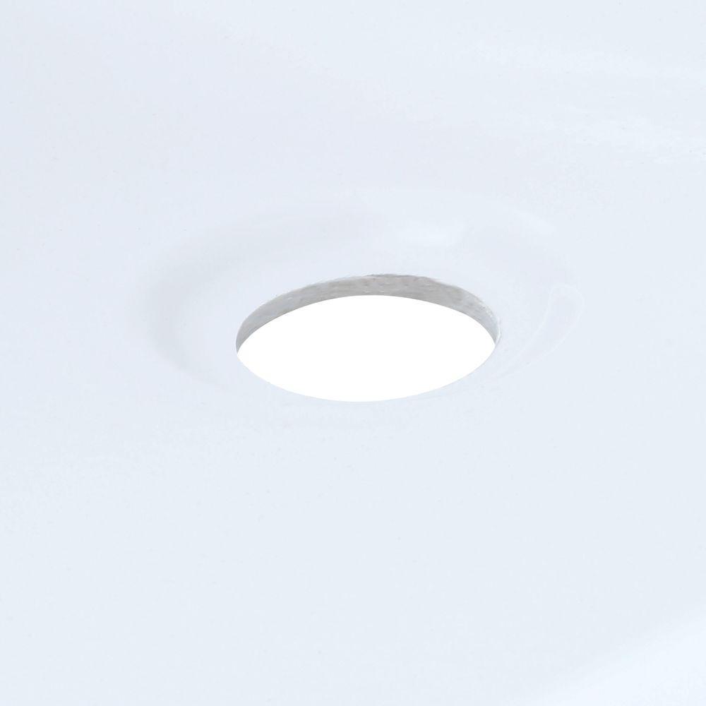 Sunward 5 ft. Reversible Drain Acrylic Soaking Tub in White - Super Arbor