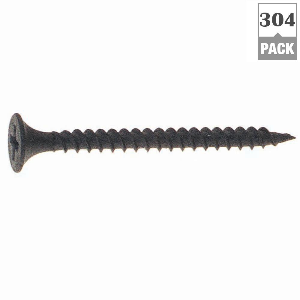 #6 x 1 in. Philips Bugle-Head Fine Thread Drywall Screws (1 lb.-Pack)