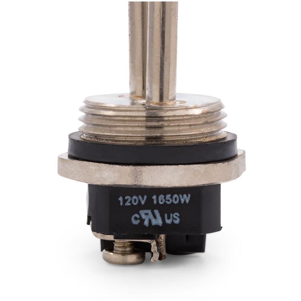 1650-Watt 120-Volt Screw-In Water Heater Element High Watt Density - Super Arbor