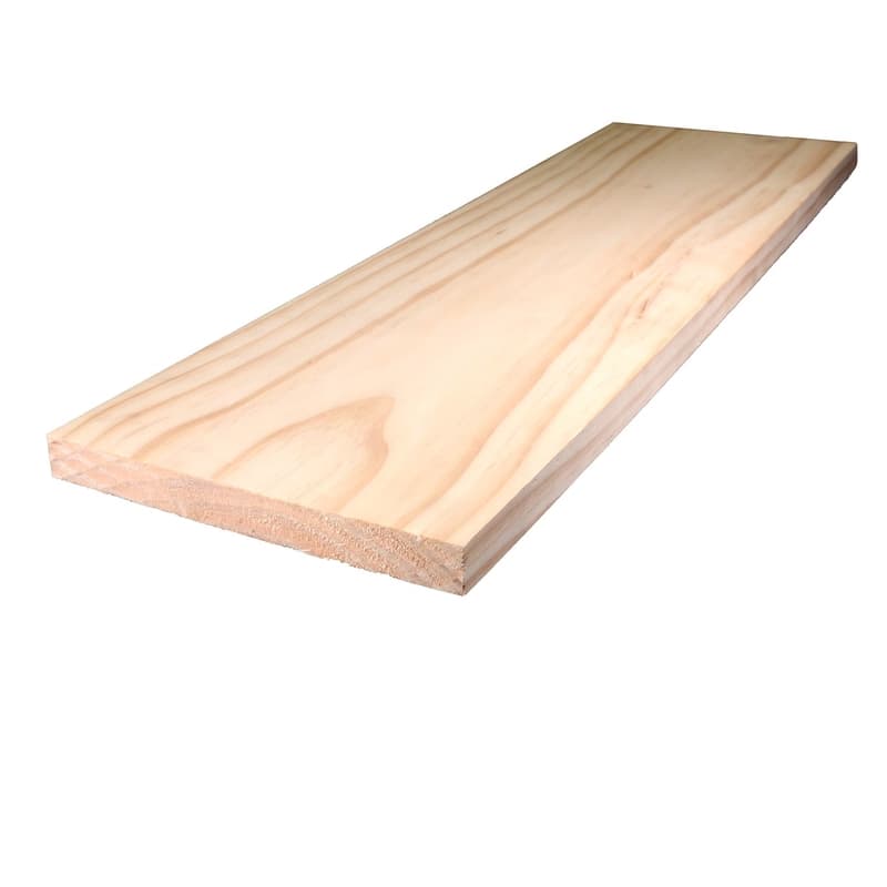 Alexandria Moulding 1 in. T x 8 in. W x 4 ft. L Pine Board
