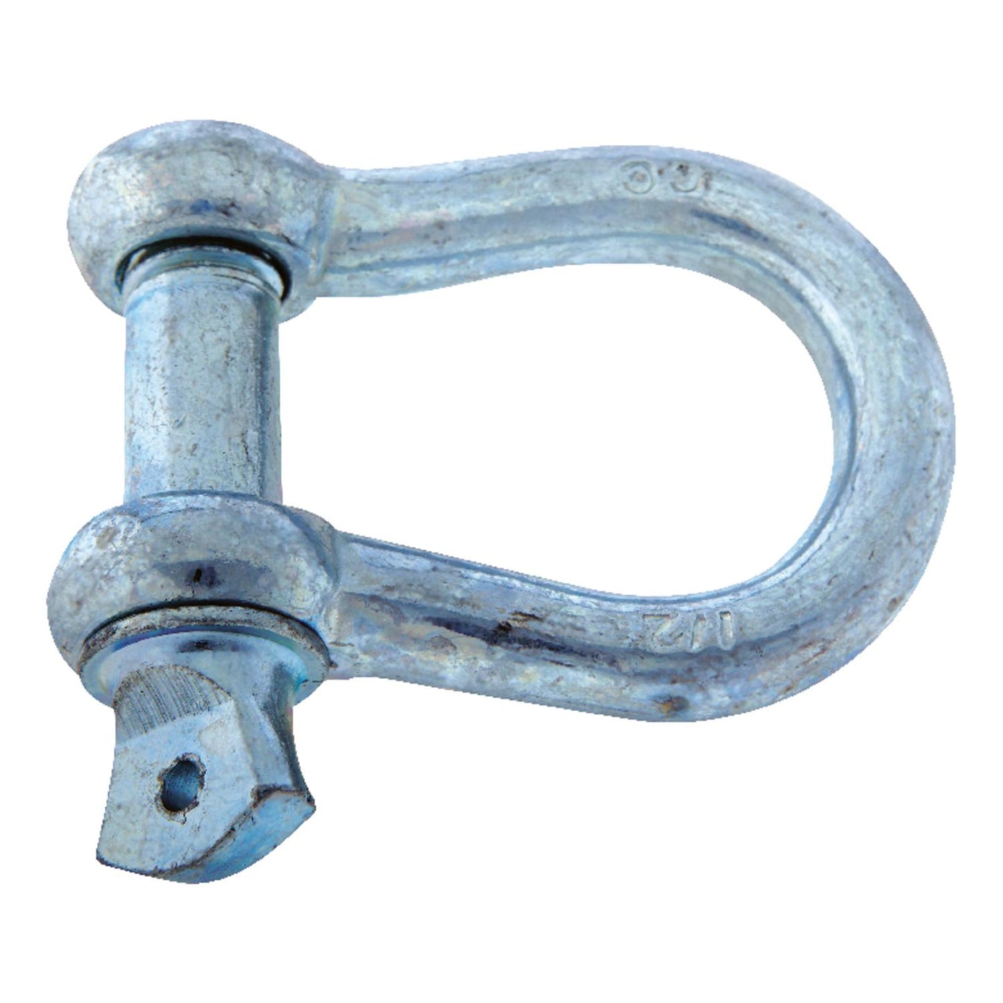 Campbell Zinc-Plated Forged Steel Anchor Shackle, 2000 lb Working Load