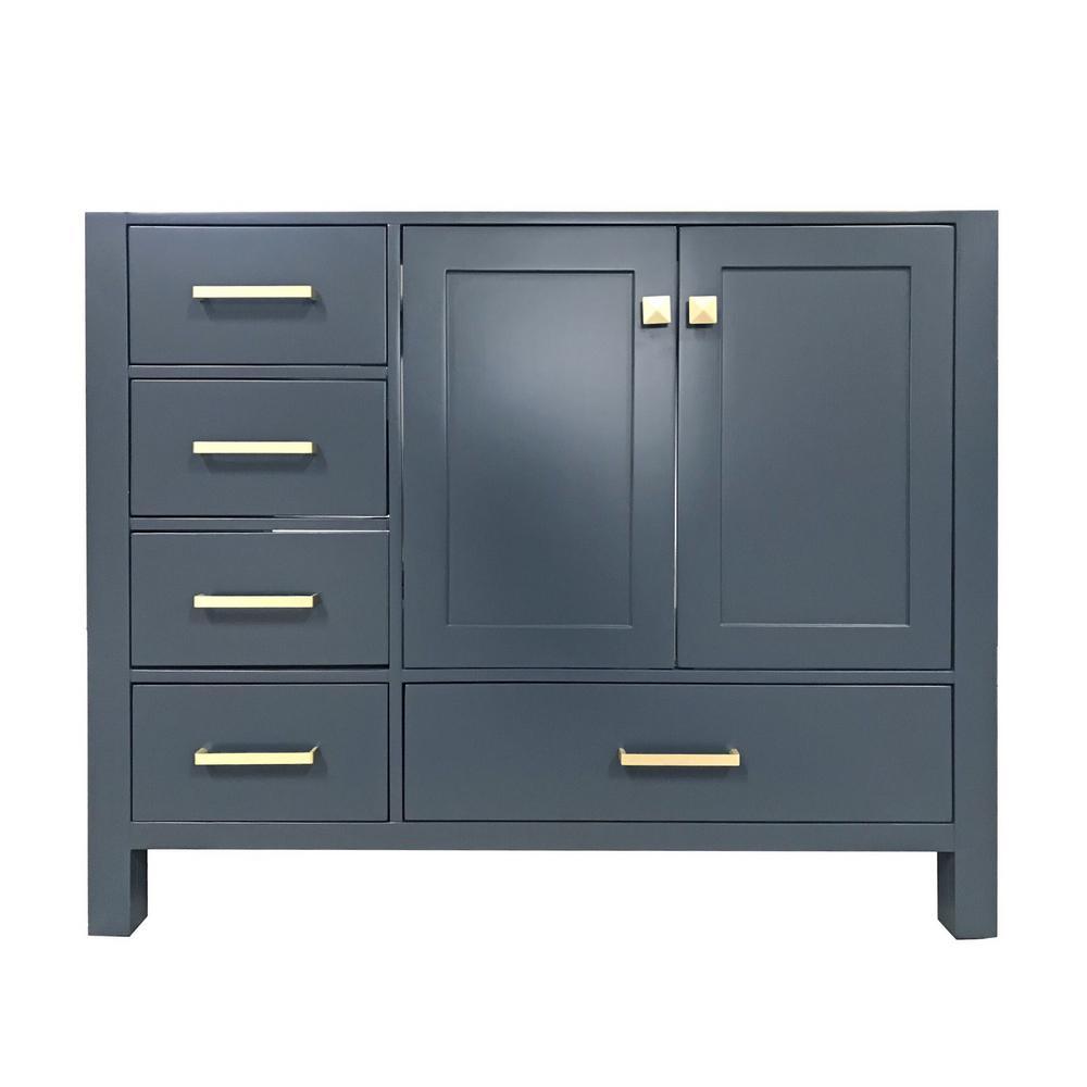 Cambridge 36 in. W Vanity Cabinet Only in White - Super Arbor