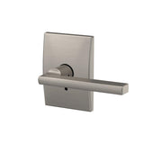 Custom Latitude Satin Nickel Century Trim Dummy Door Lever (2-pack) - Super Arbor