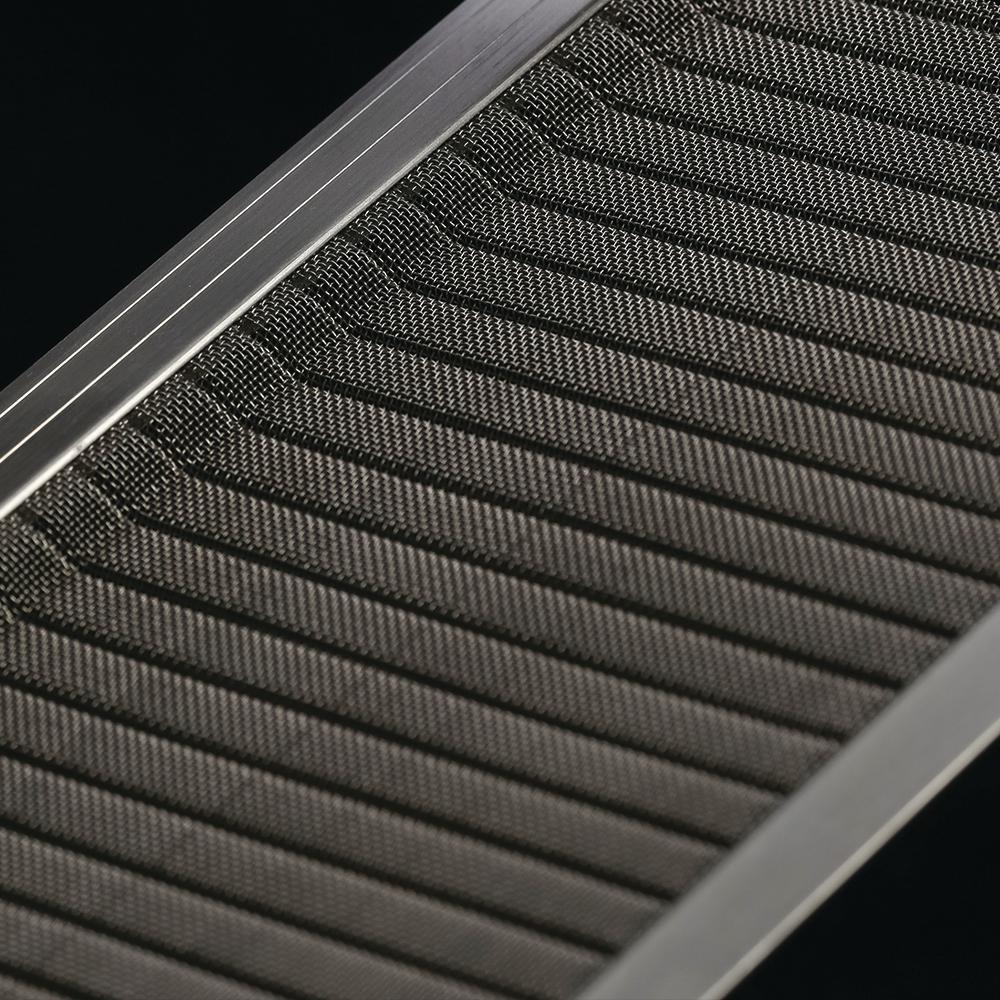 4 ft. L x 6 in. W Stainless Steel Micro-Mesh Gutter Guard (3-Pack) - Super Arbor