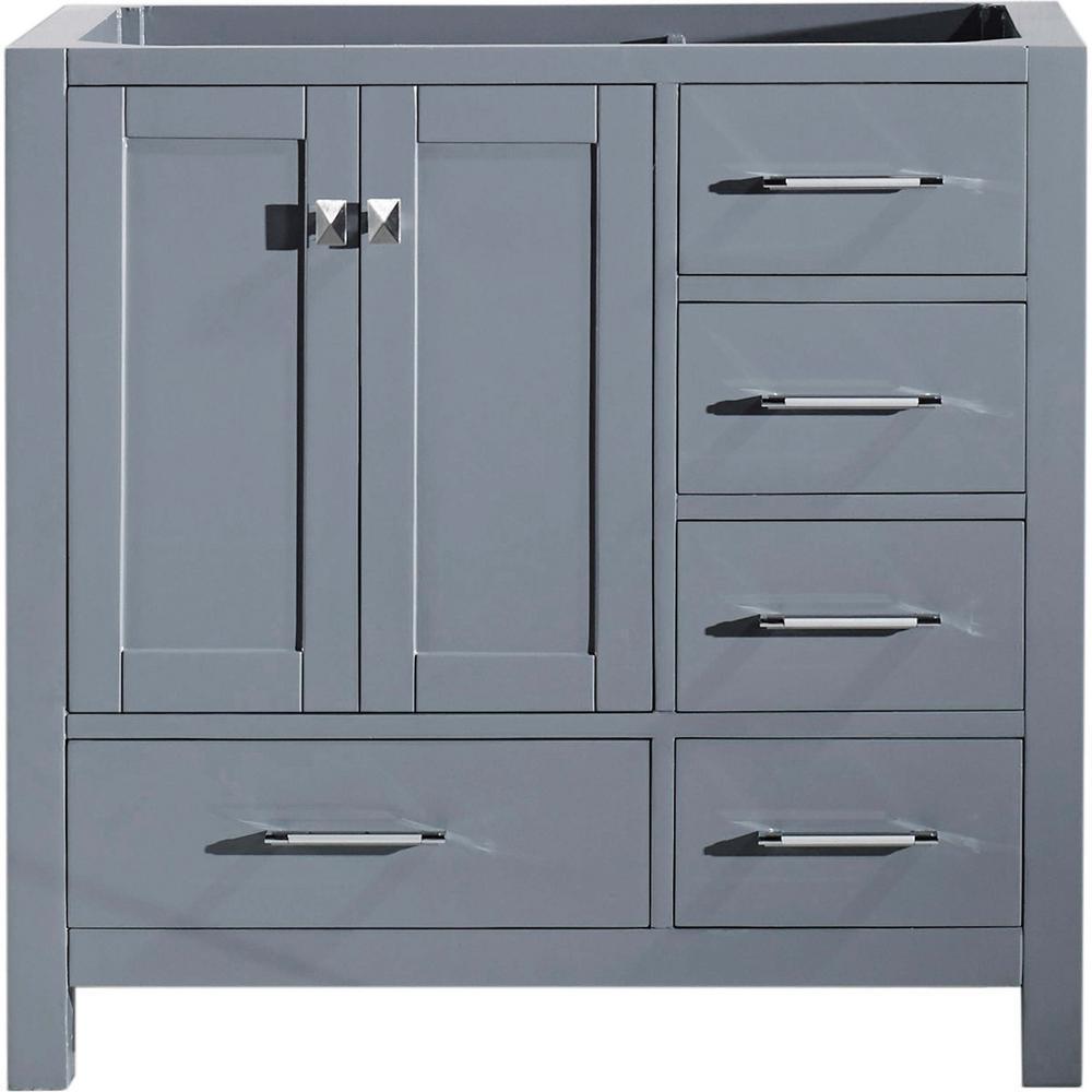 Caroline Avenue 72 in. W Bath Vanity Cabinet Only in White - Super Arbor