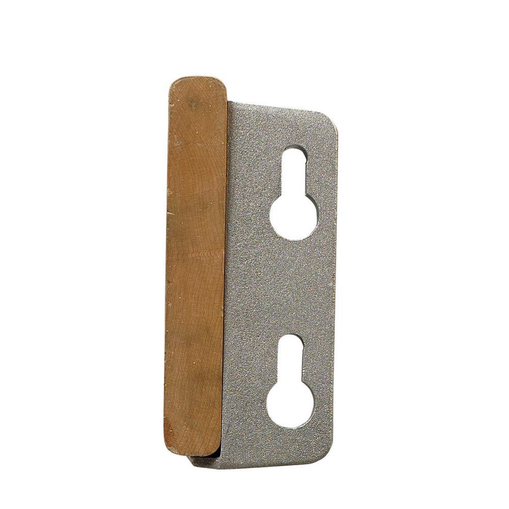 Cast Aluminum Bed Hardware Kit for Standard Wood Bed Frame (1-Pack) - Super Arbor