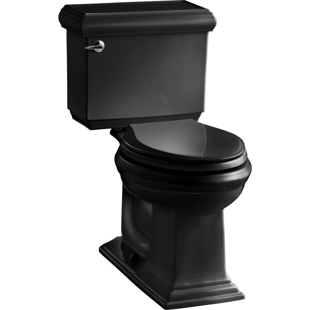 Memoirs Classic 2-Piece 1.28 GPF Single Flush Elongated Toilet with AquaPiston Flush Technology in Biscuit - Super Arbor