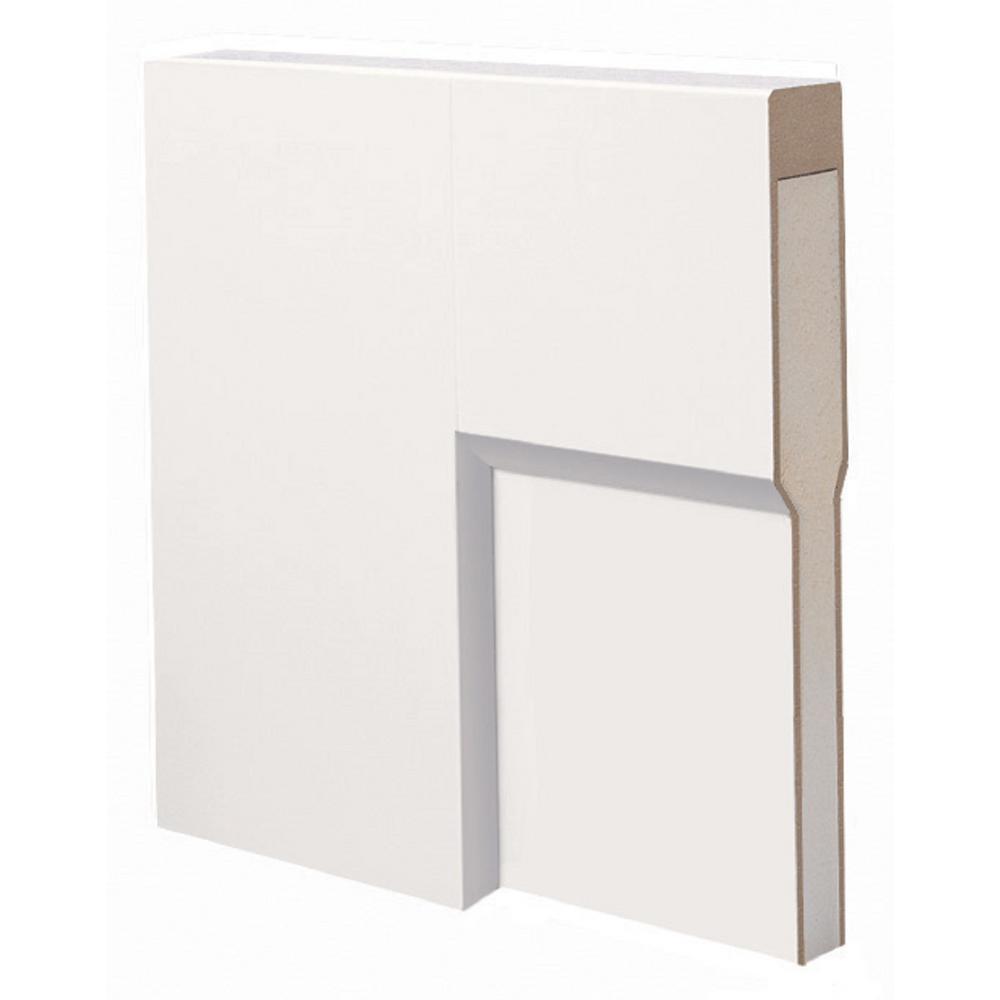 32 in. x 80 in. Primed Composite Craftsman Smooth Surface Solid Core Sliding Barn Door with Hardware Kit - Super Arbor