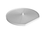 Rev-A-Shelf 32 in Almond Polymer D-Shape Lazy Susan
