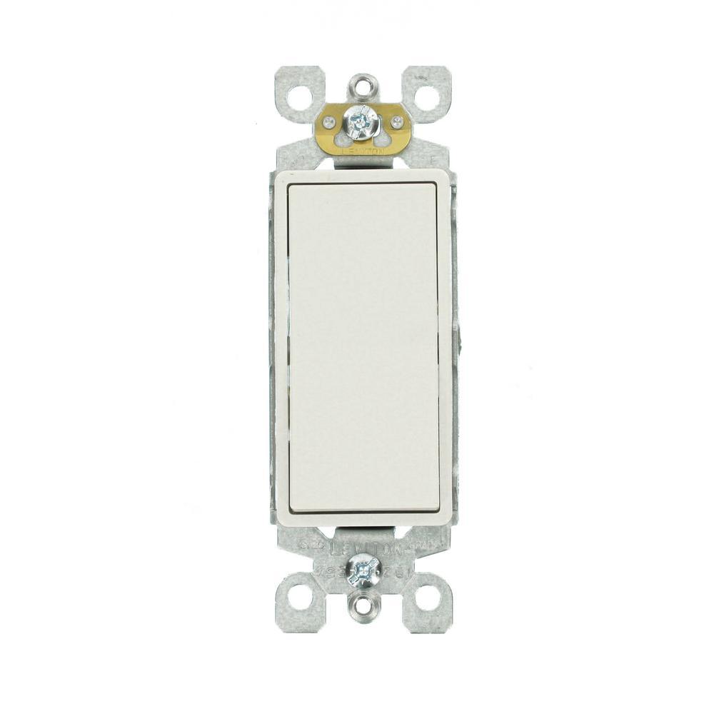 Decora 15 Amp 3-Way Switch, 4-Pack, White - Super Arbor