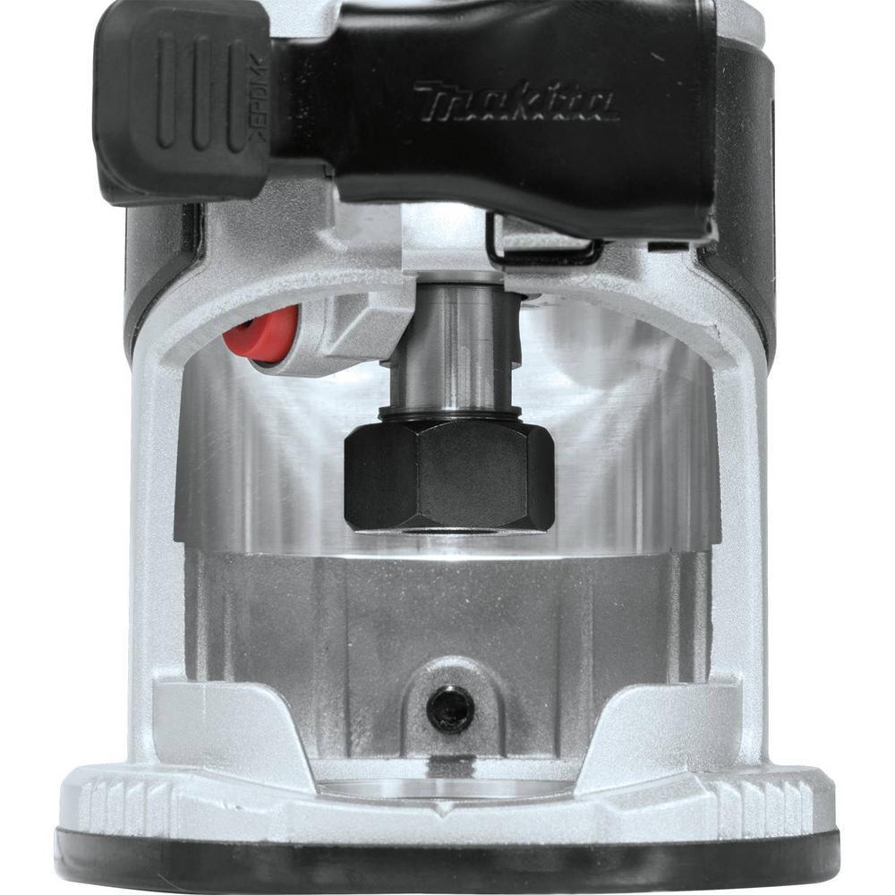 Makita 18V LXT Brushless Cordless Compact Router Kit + Bonus 18V LXT 3-1/4 in. Cordless Planer (Tool-Only)