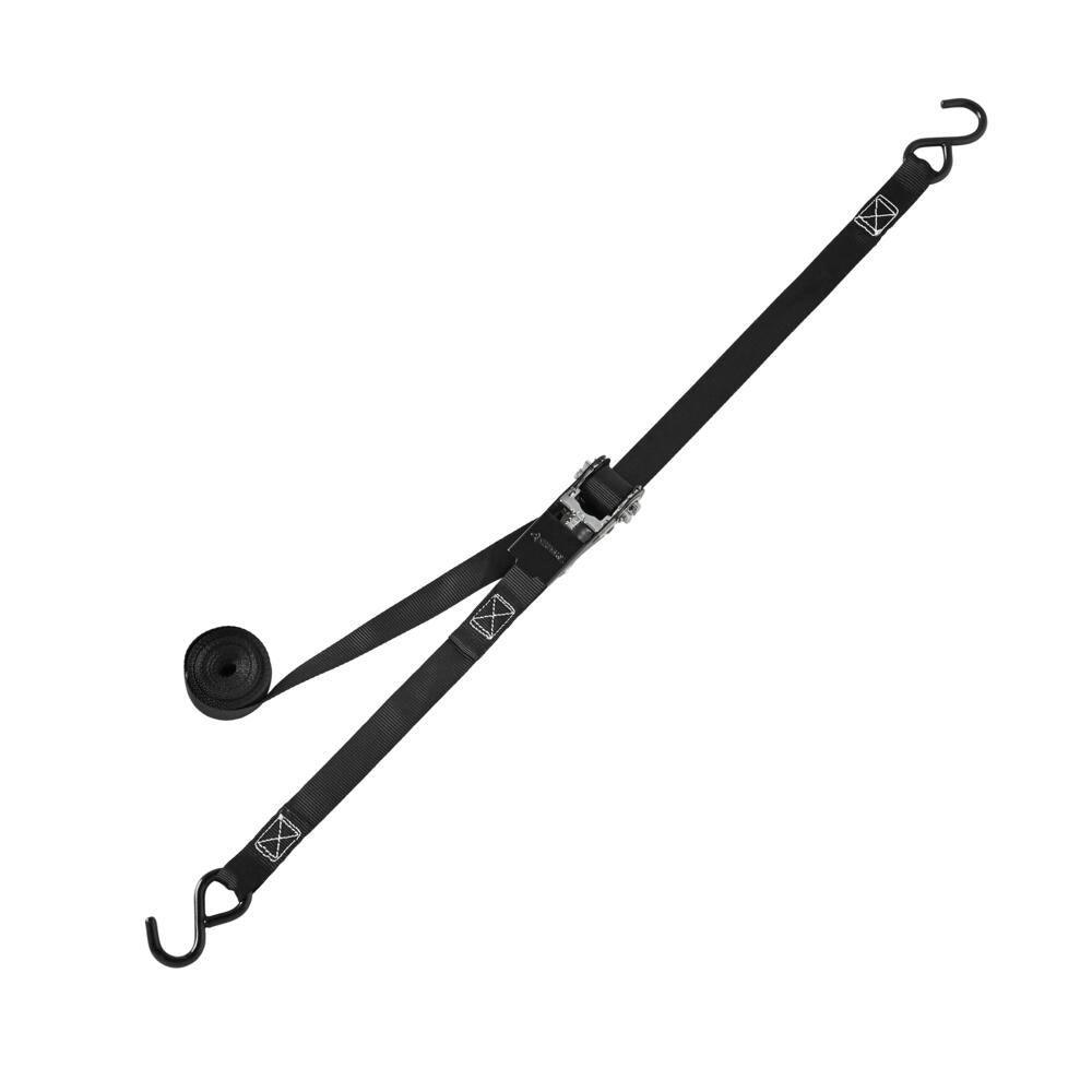 15 ft. x 1 in. Ratchet Tie Down with S-Hook - Super Arbor