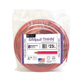 500 ft. 8 Black Stranded CU SIMpull THHN Wire - Super Arbor
