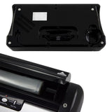 Black Food Vacuum Sealer with Bag Cutter