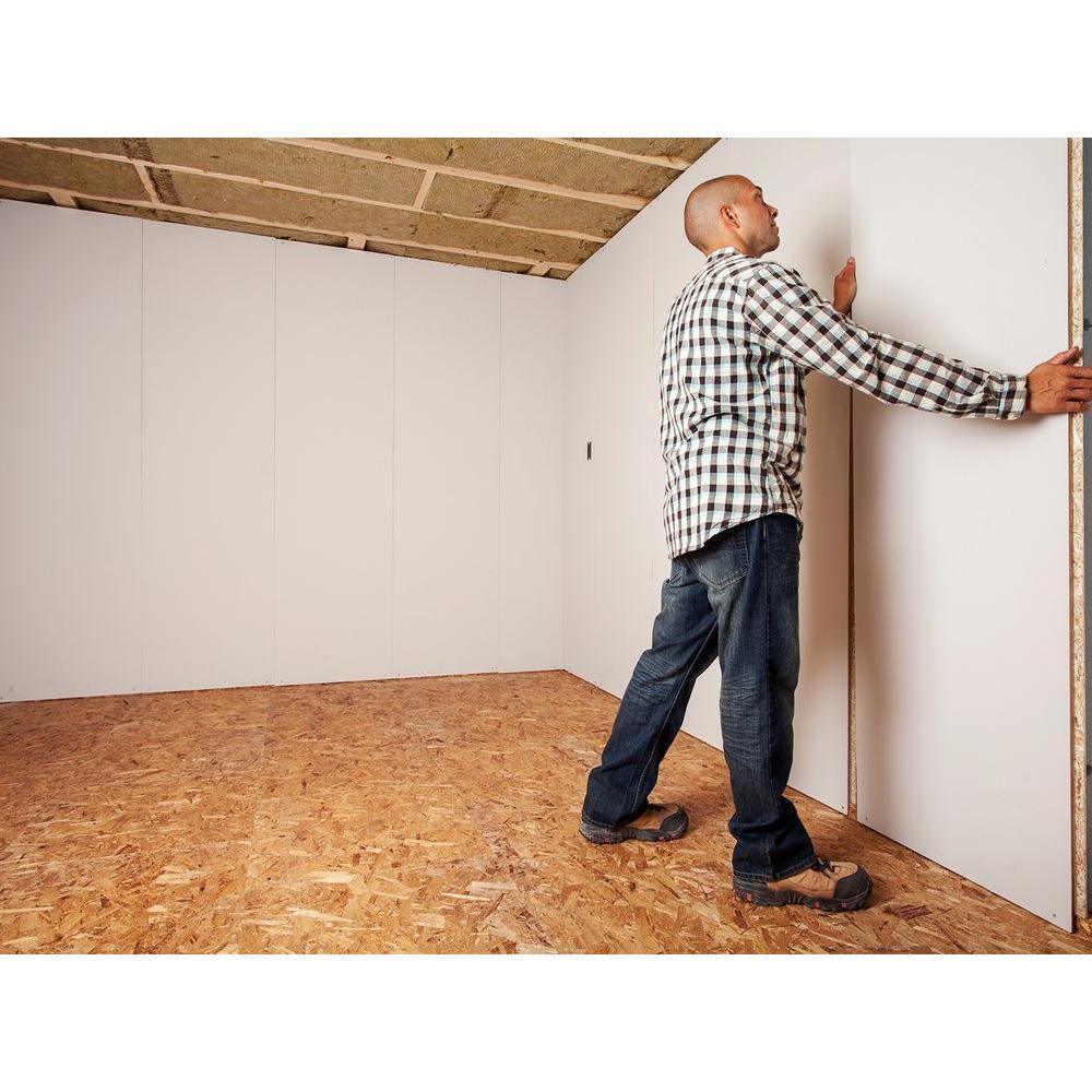 SMARTWALL 4 in. x 2 ft. x 8 ft. All-in-One Wall Panel with Light Switch Box - Super Arbor