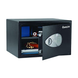 Security Safe 1.2 cu. ft. Electronic Lock with Override Key Safe - Super Arbor