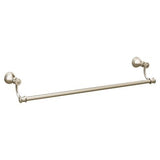 Moen Belfield 24-in Polished Nickel Wall Mount Single Towel Bar
