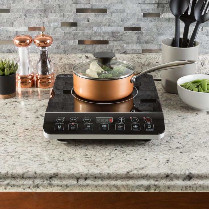 Portable Induction Cooktop 1800-Watt Single Burner Electric Hot Plate