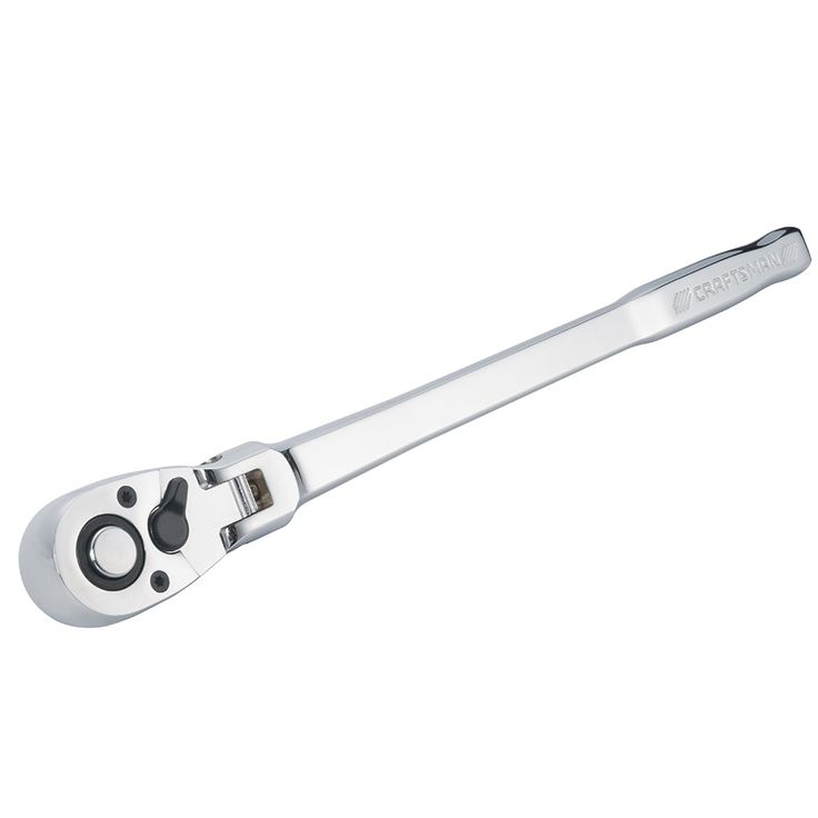 CRAFTSMAN 72-Teeth 1/2-in Drive Quick-Release Flexible Head Ratchet