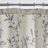 Primrose 72 in. Multicolored Floral Cotton Percale Standard Shower Curtain - Super Arbor