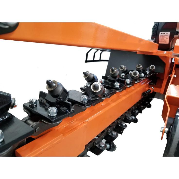 Detail K2 18 in. 7 HP Gas Powered Kohler Engine Certified Commercial Trencher with 5-Position Depth Adjustment